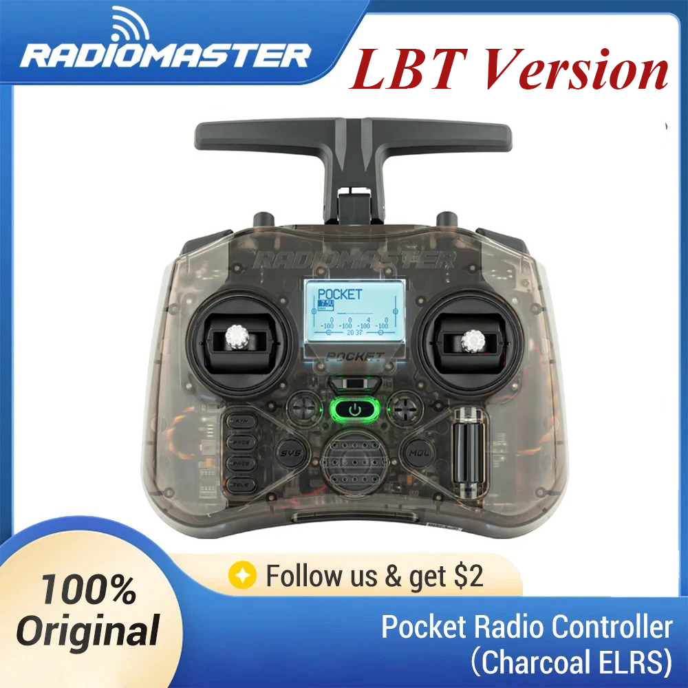 Radiomaster Pocket Elrs M2 - Radiomaster LBT saku untuk EU Country