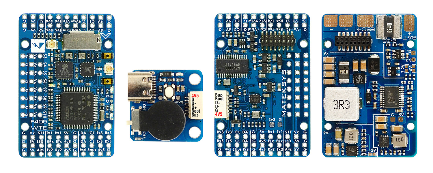 Pengendali Penerbangan Matek M - Mateksys Flight Controller F405 Wte ulasan dan harga