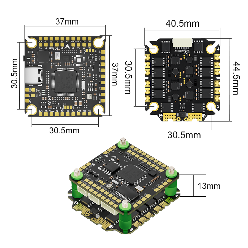 Aocoda-RC F465S V4 Stack F405  - Speedybee F405 V4 Bls 55A Stack ulasan dan harga
